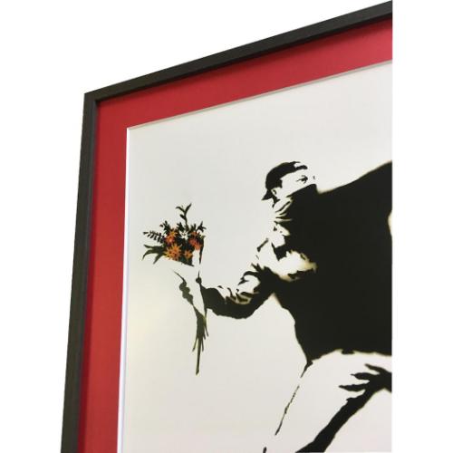 Banksy バンクシー アートフレーム 美工社 Molotov Limited Edition