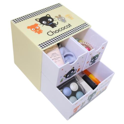 卓上収納 チョコキャット キャラチェスト サンリオ : キャラクターの