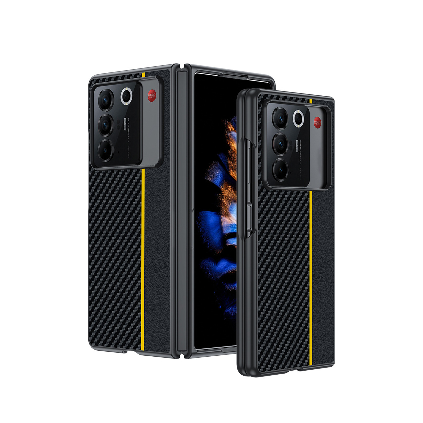 nubia nubia Fold 耐衝撃ケース PUレザー シンプル おしゃれ