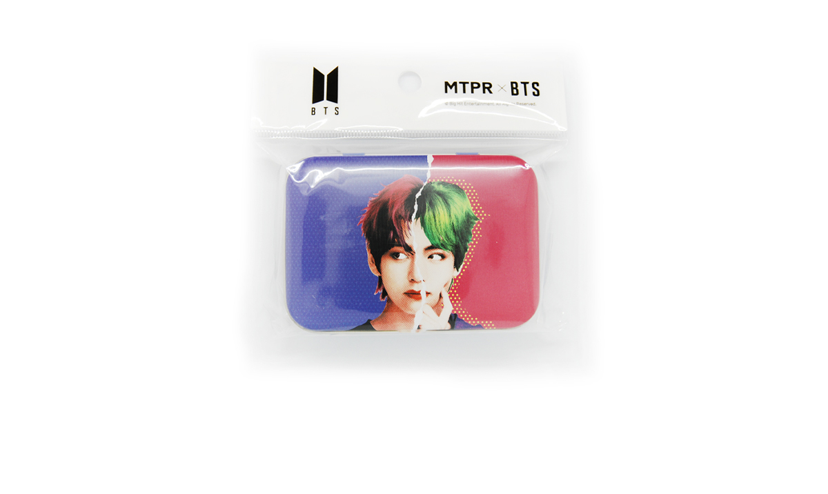 フォトカード付き】MTPR x BTS 携帯 コンタクトレンズケース 防弾少年