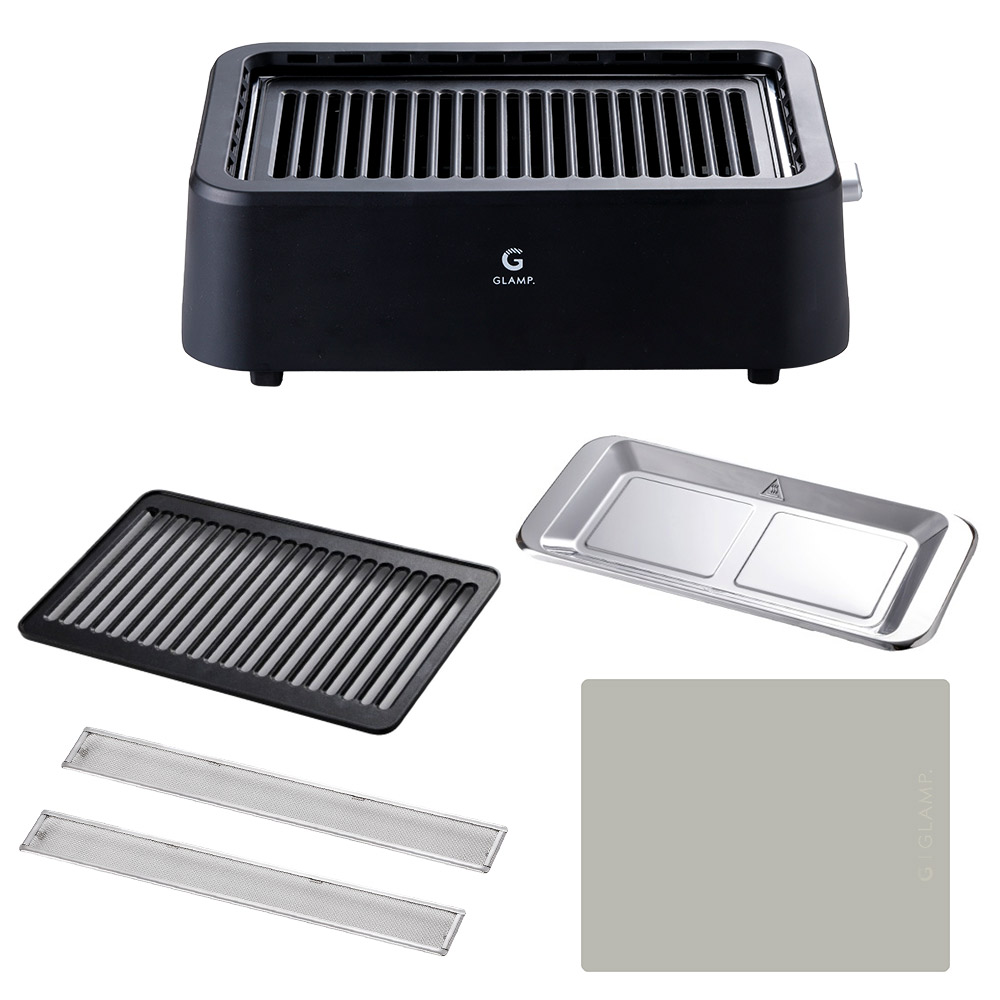 レビュー特典 グランプ 超少煙グリル 減煙 焼肉プレート シリコン