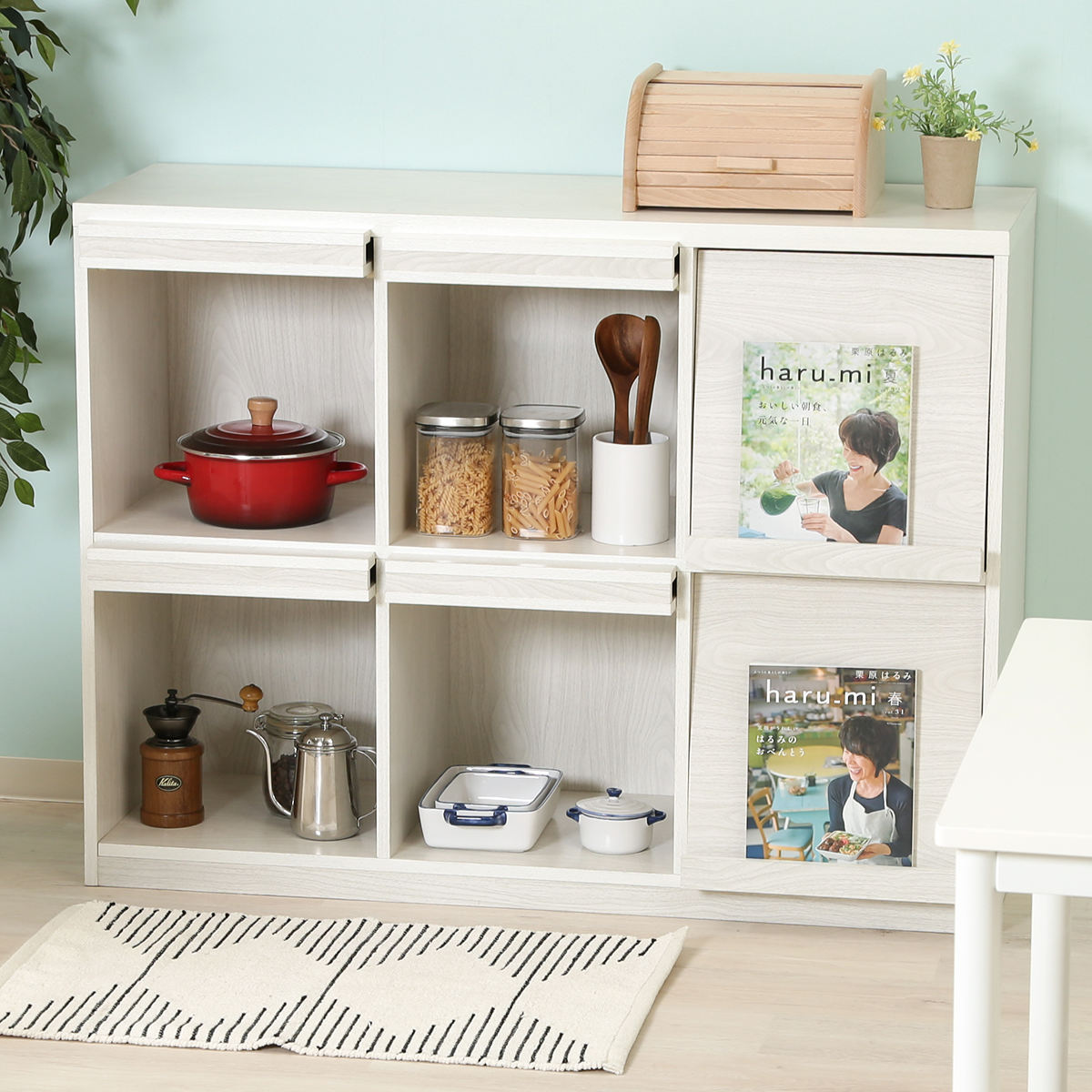 不二貿易（Fuji Boeki） ディスプレイラック 幅119cm 6マス 3列2段