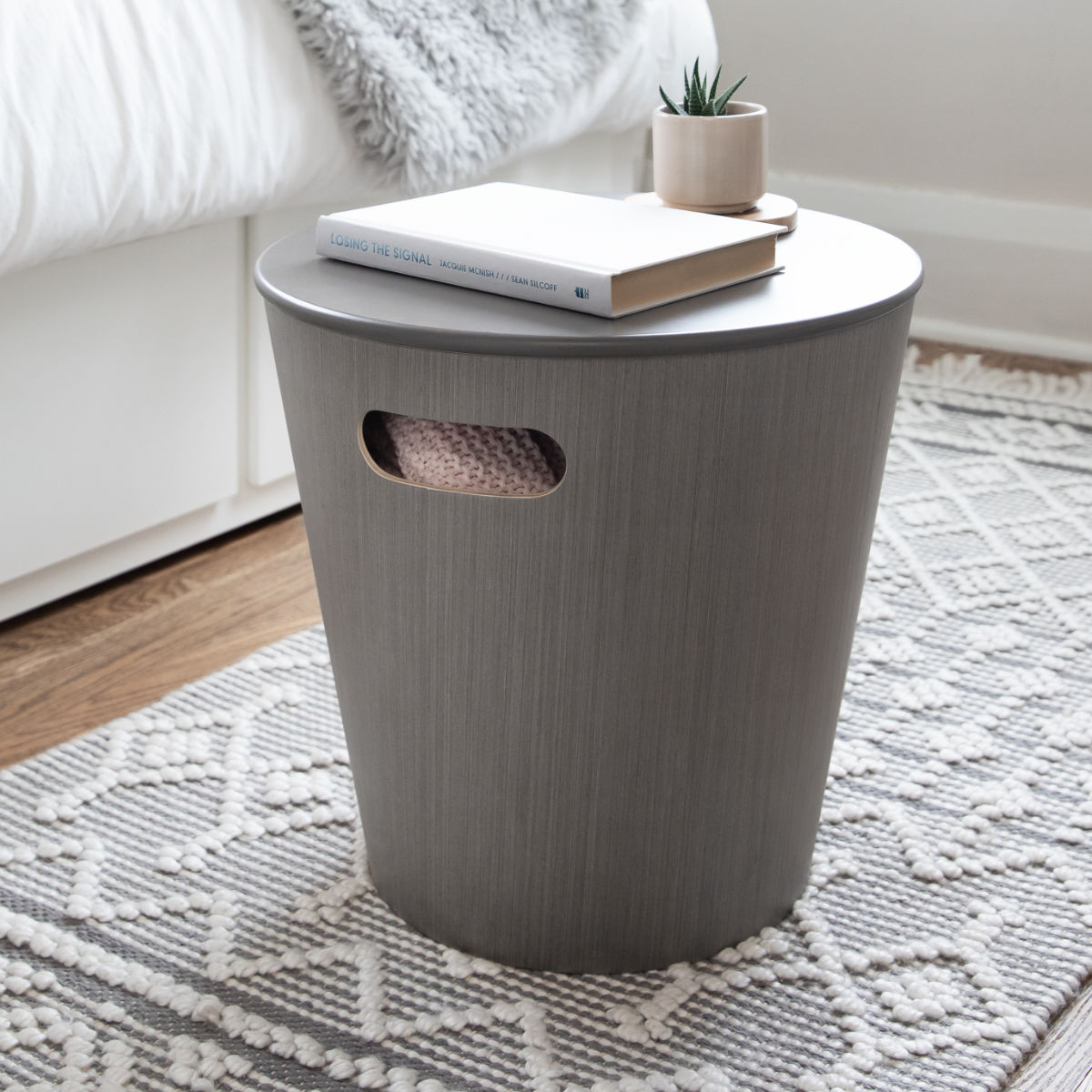 アントレックス umbra 収納スツール ウッドロウ ストレージスツール