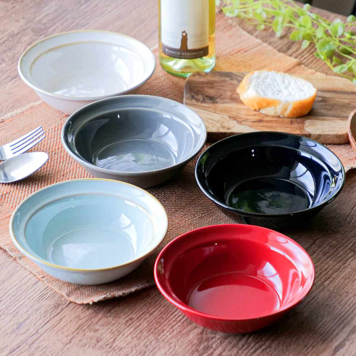 ボウル 14cm HINATA 陶器 （ 食洗機対応 電子レンジ対応 サラダボウル