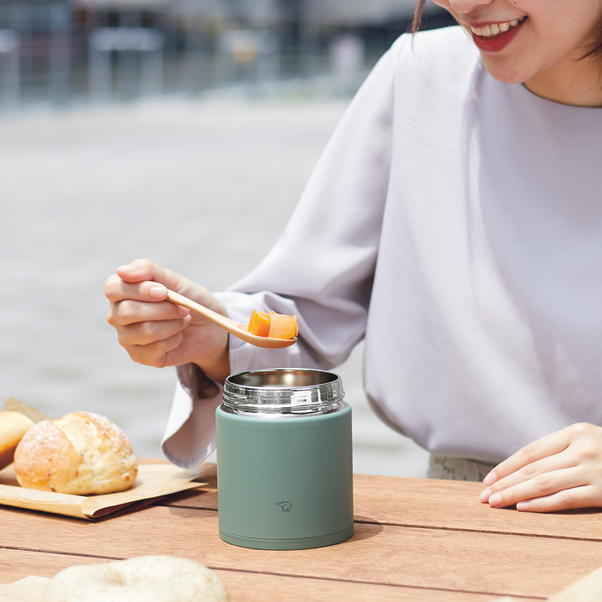 象印（ZOJIRUSHI） スープジャー 400ml ステンレススープジャー