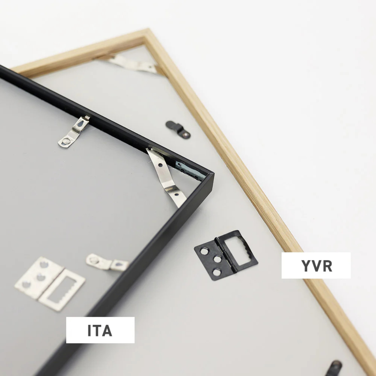 フォトフレーム アルミフレーム ITA-02 A2サイズ対応 壁掛け専用