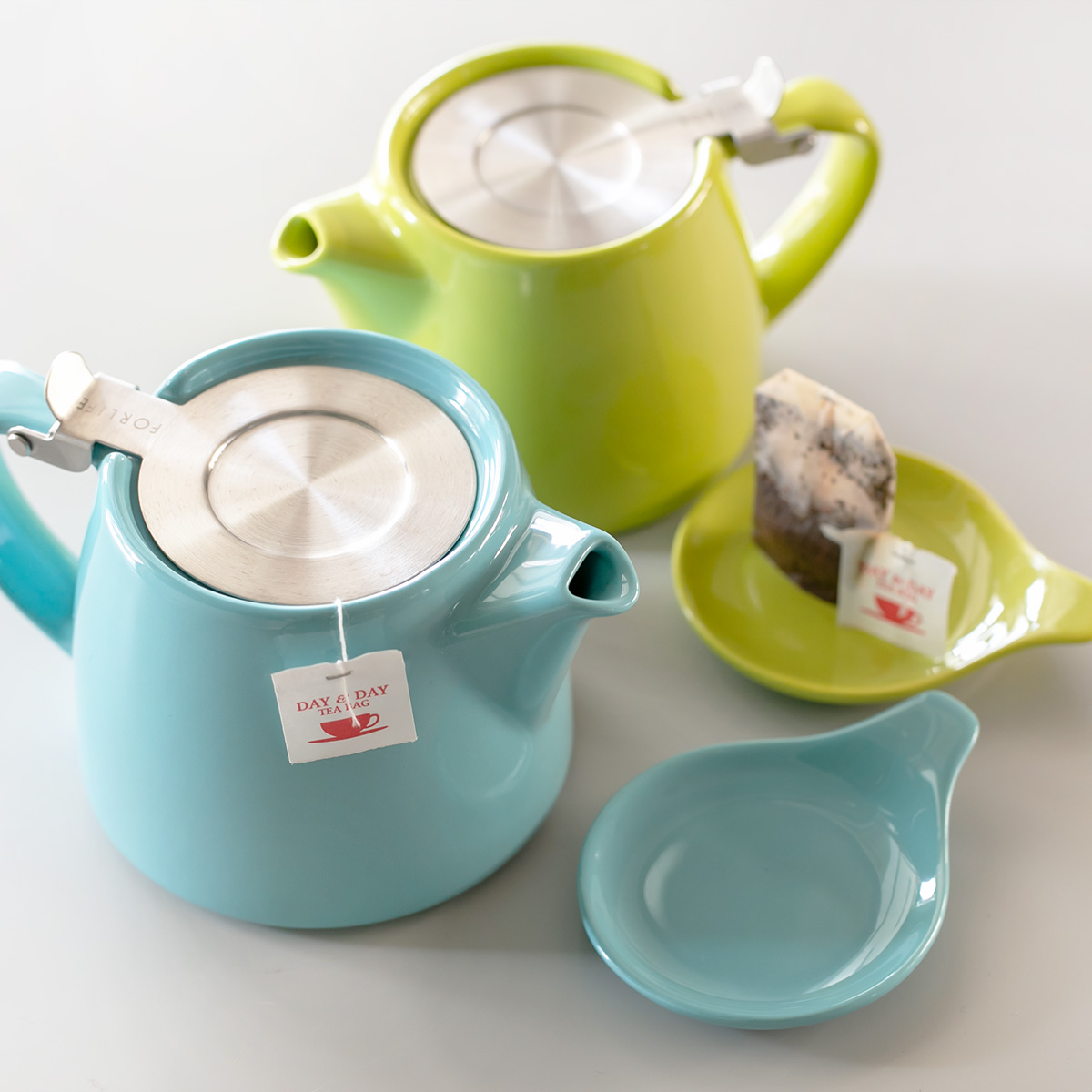 FORLIFE JAPAN ティーポット 400ml ミニスタンプティーポット 硬質陶器