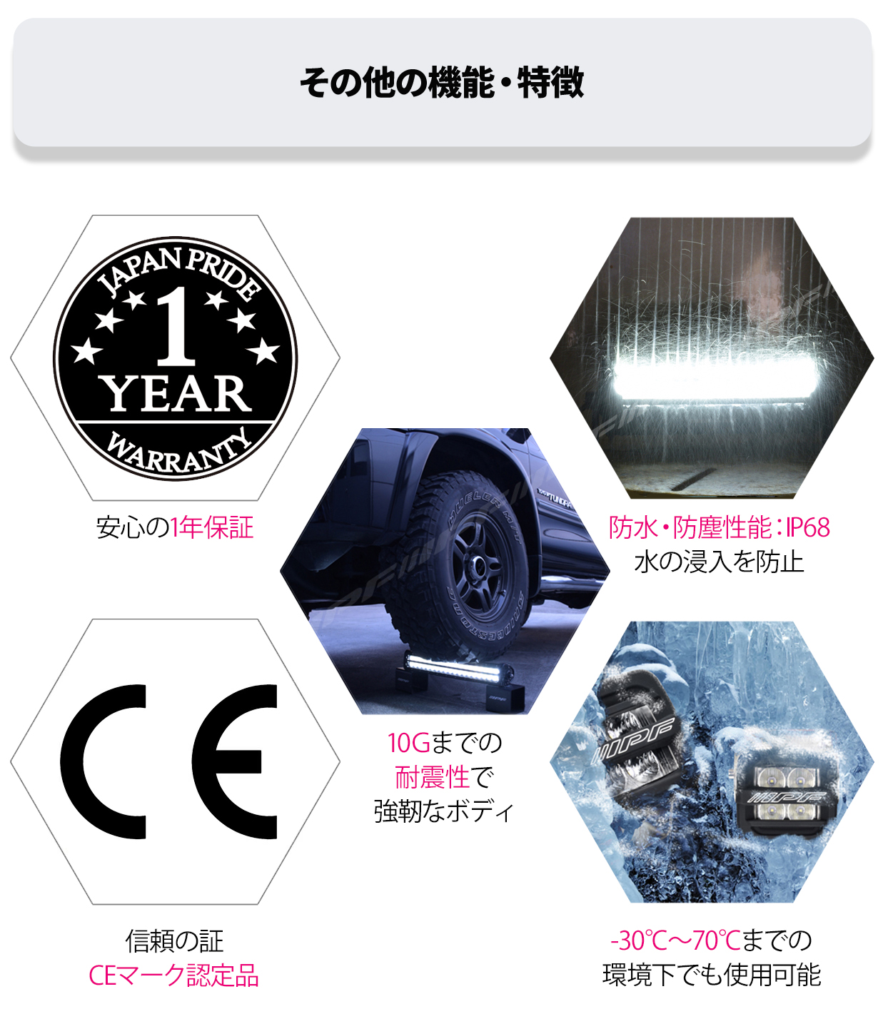 IPF ドライビングランプ 600シリーズ S-632 2個入 2インチ シングル