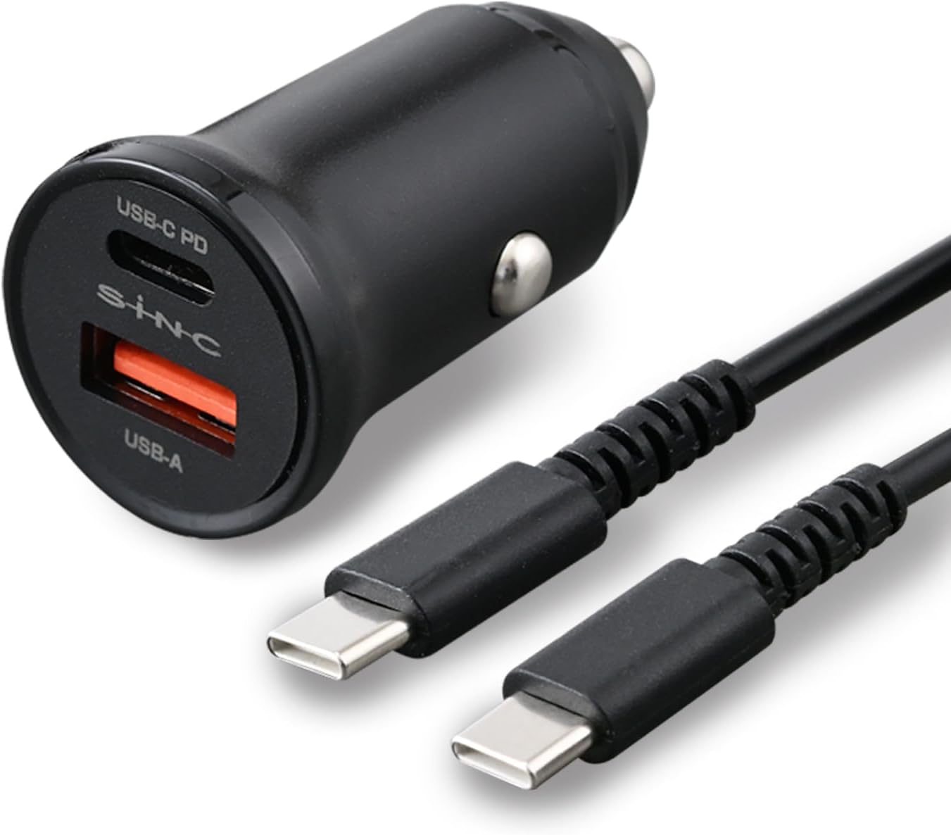 SEIWA（セイワ） SEIWA 2台同時充電 ソケット USBケーブル Type-C Type