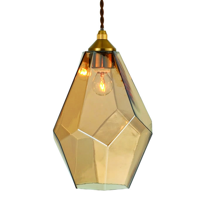 INTERFORM（インターフォルム） 特典付 ペンダントライト ガラス