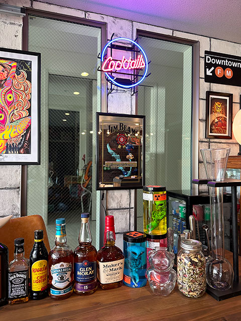 ビッグサイズ パブミラー （ジンビーム） □ アメリカン雑貨 アメリカ