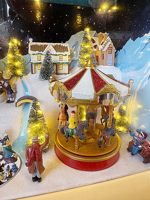 クリスマス レトロTV ミュージカルマシーン （LEDライト＆ミュージック