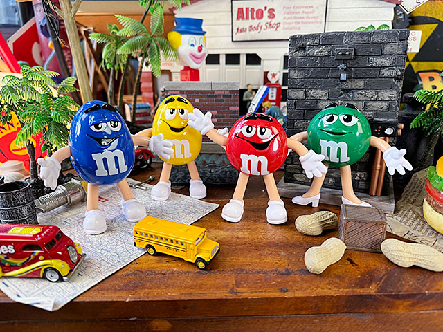 m&m's ベンダブルドール （4体セット） エムアンドエムズ フィギュア