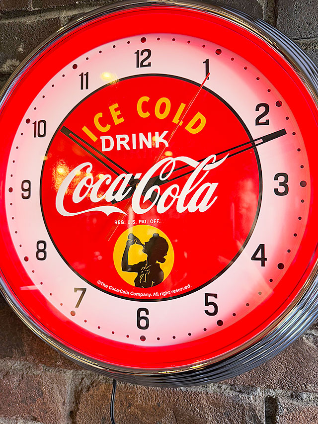 Coca Cola 掛け時計、壁掛け時計｜インテリア時計｜家具、インテリア