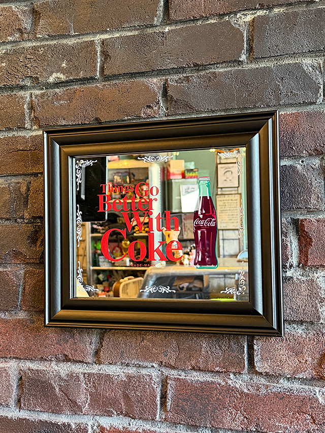 Coca Cola（コカコーラ） ヴィンテージミラーサイン （Things Go