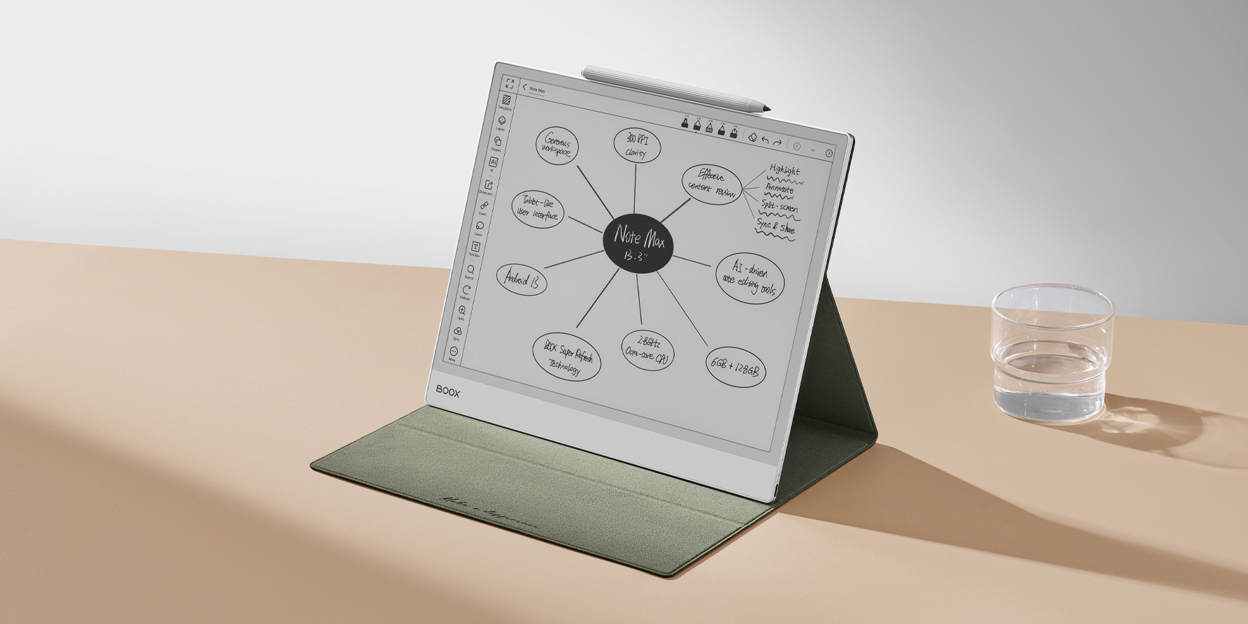 BOOX BOOX - Magnetic Case Cover for Tab X C ケース カバー BOOX