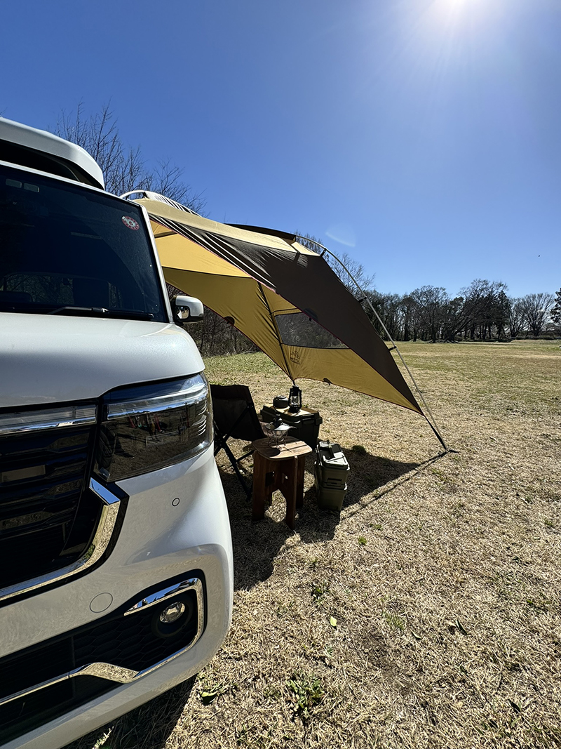 カーメイト（CARMATE） カーサイドタープ GR 数量限定 クロスライド