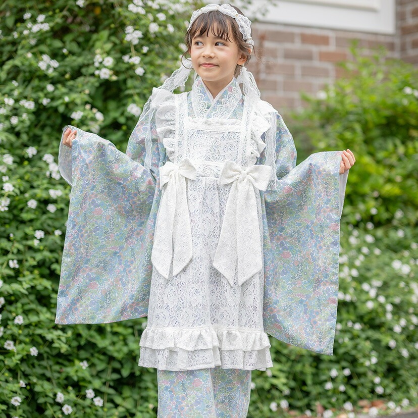 Catherine Cottage（キャサリンコテージ） エプロン着物ワンピース