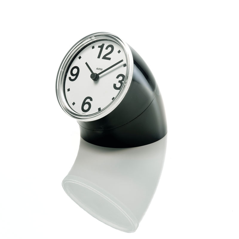 ALESSI（アレッシィ） クロノタイム 置き時計 ブラック ALESSI