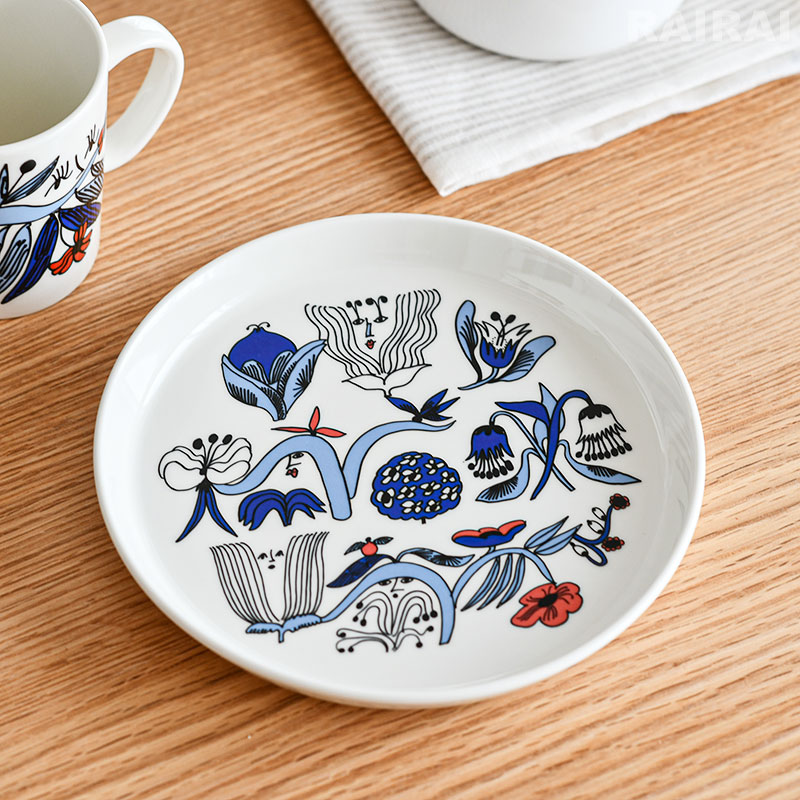 ARABIA（アラビア） プレート 19cm マルチカラー プータルフリ ARABIA