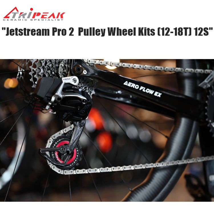 TRIPEAK トライピーク Jetstream Pro 2 Pulley Wheel Kits (12-18T