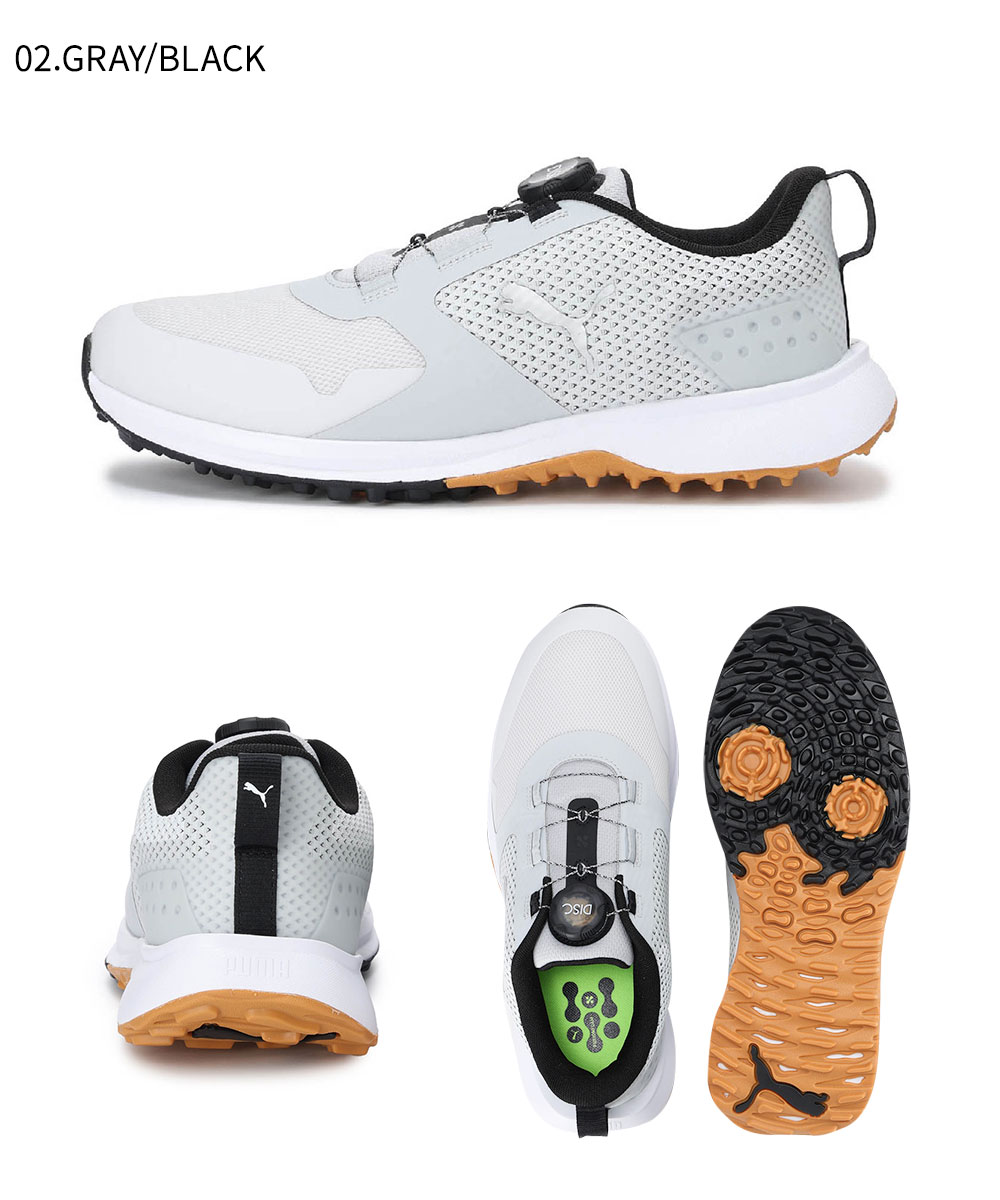 PUMA（プーマ） ゴルフ シューズ メンズ ダイヤル式 スニーカー