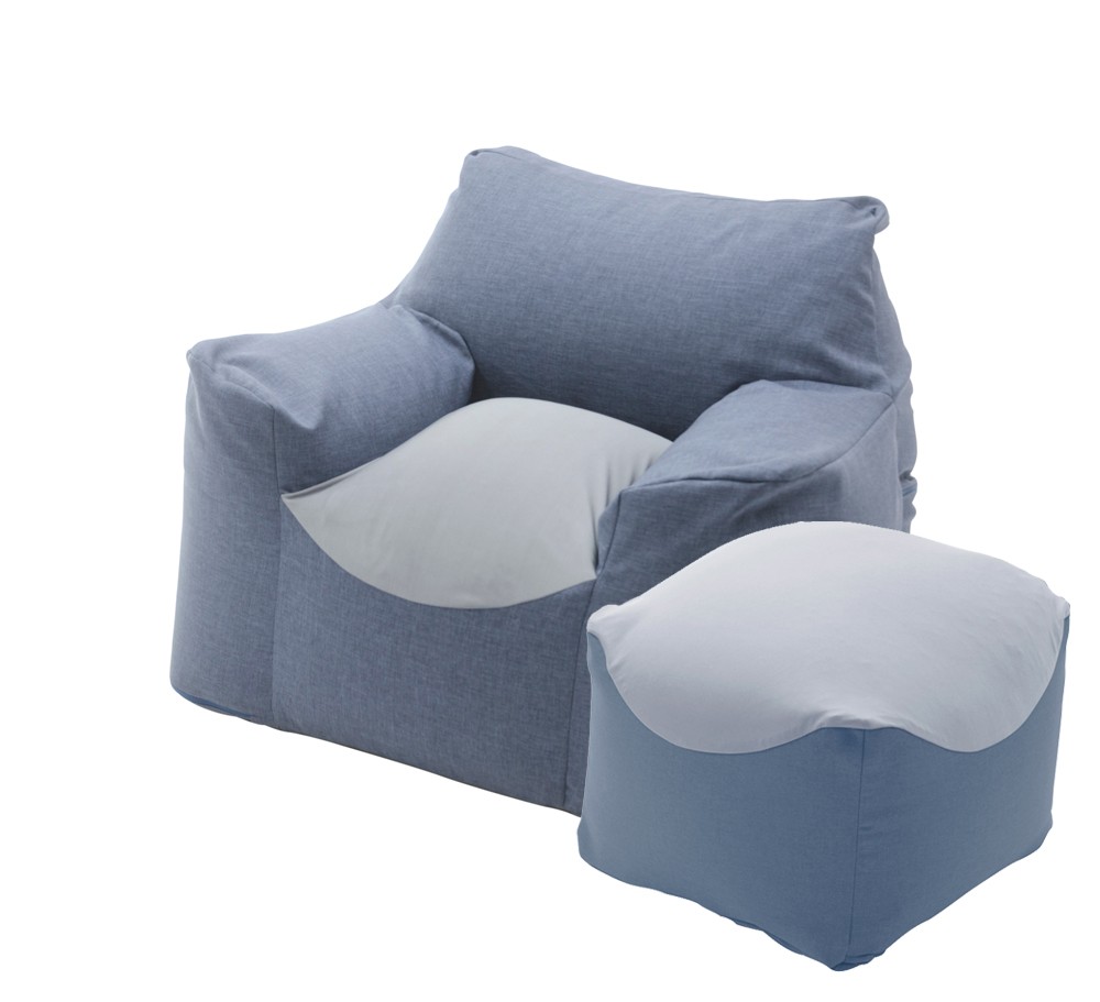 セルタン ソファ ソファー ビーズソファ オットマン 2点セットビーズ 1