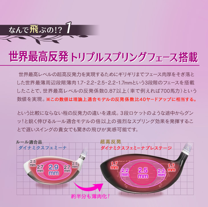 DYNAGOLF（ダイナゴルフ） ゴルフ クラブ レディース ドライバー 超高