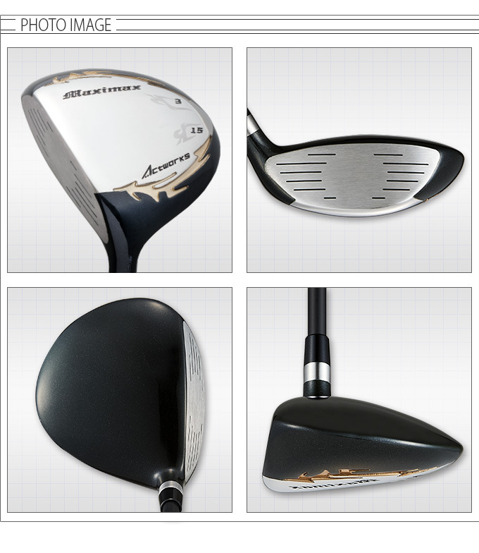 ワークスゴルフ ゴルフ クラブ レフティ メンズ フェアウェイウッド 2