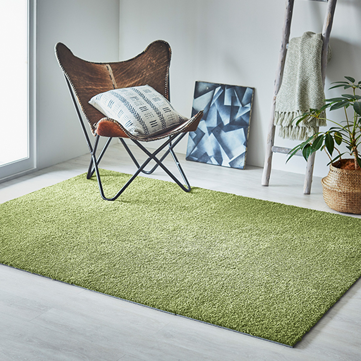 川島織物セルコン Unit Rug ユニットラグ 洗える 消臭 防音 ペットに