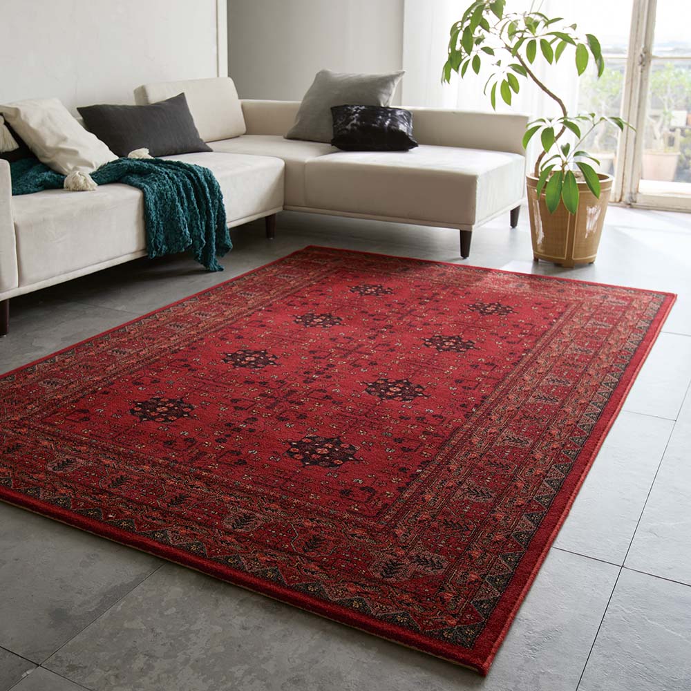 dinos（ディノス） ≪約135×200cm≫ ベルギー製ラグ ランデン