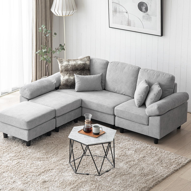 MODERN DECO（モダンデコ） ソファー 3人掛け ソファ カウチソファ 高