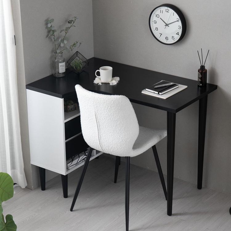 MODERN DECO（モダンデコ） パソコンデスク デスク 机 学習机 100 白