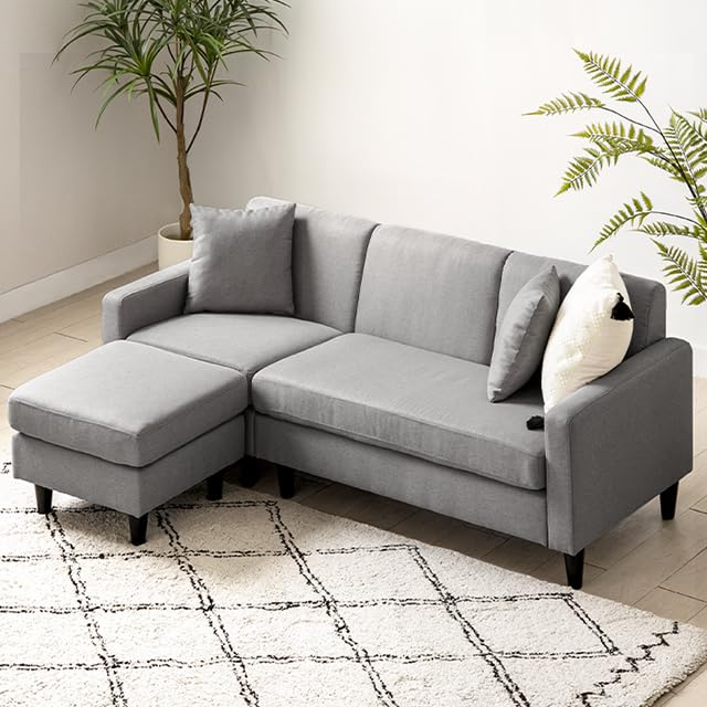 MODERN DECO（モダンデコ） ソファー 3人掛け カウチソファ ソファ 2人