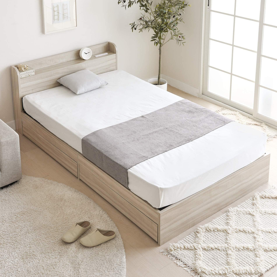 MODERN DECO（モダンデコ） ベッド マットレスセット ダブル ベッド