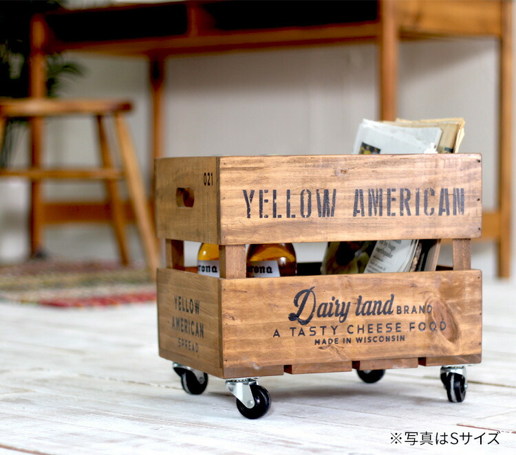 収納ボックス 木箱 ペットボトル収納 キャスター付き おしゃれ 木製