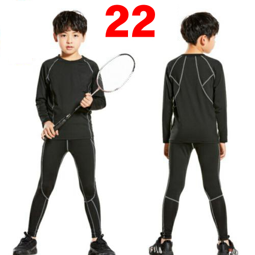 サッカー スポーツインナー シャツ キッズ コンプレッションウェア