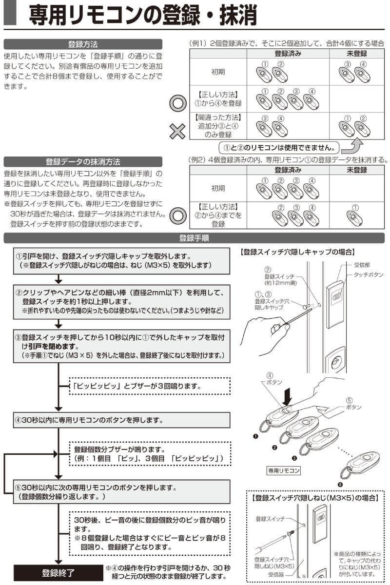 LIXIL（リクシル） DASZ746 簡易タッチキーシステム用リモコンキー