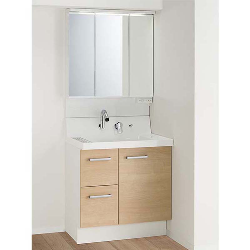 ピアラ 洗面台本体 AR3H-755SY/□H ミラーキャビネット MAJX2-753TZJU