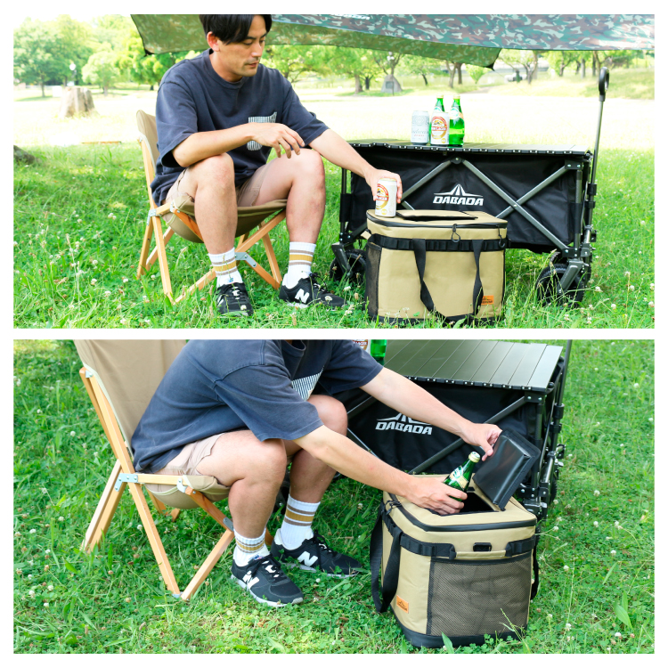 DABADA（ダバダ） クーラーバッグ 35L 保冷バッグ 最大42時間保冷