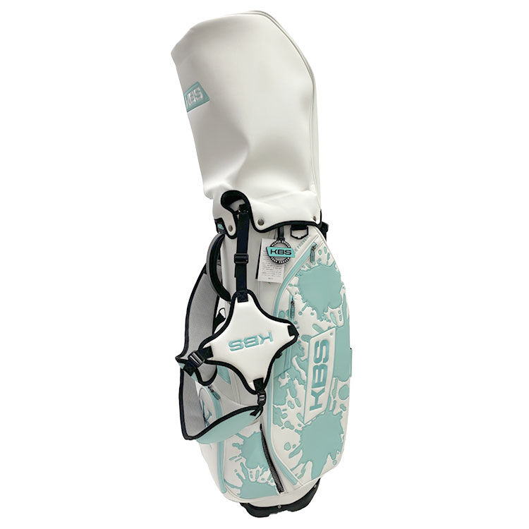 数量限定】 KBS ゴルフ スタンド キャディバッグ 9インチ ホワイト