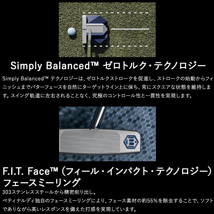 ゼロトルクパター】【日本正規品】ベティナルディ BETTINARDI ANTIDOTE
