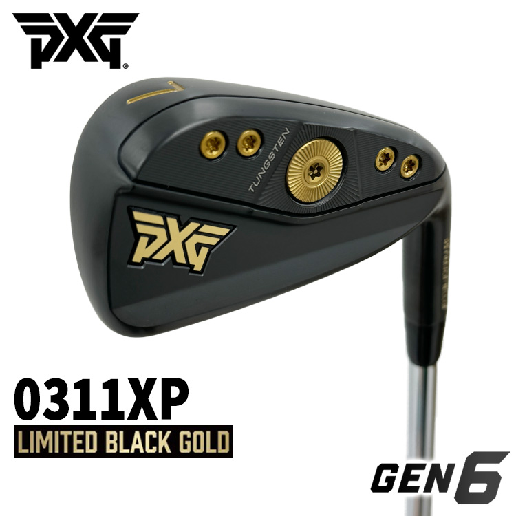 PXG 【数量限定】 PXG GEN6 0311XP アイアン LIMITED BLACK GOLD