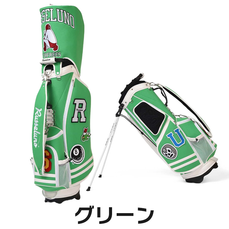 Russeluno（ラッセルノ） ラッセルノゴルフ ベルクロ ゴルフバッグ RS