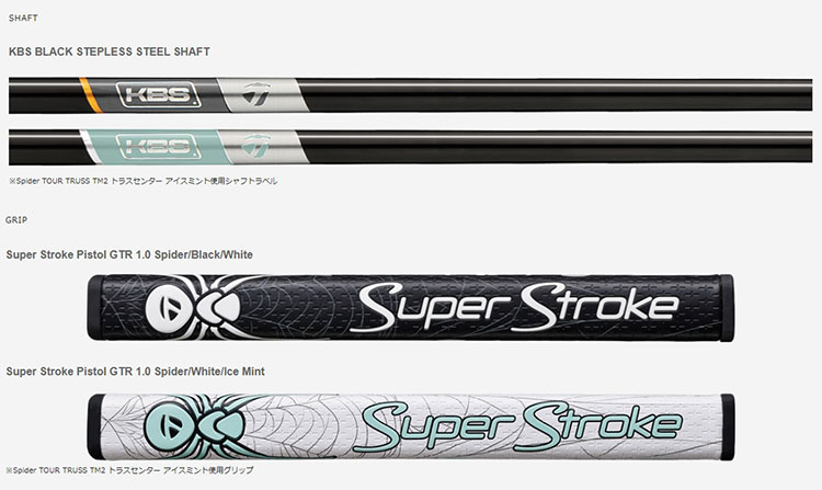 TaylorMade（テーラーメイド） スパイダー ツアー X トラス TM2 パター