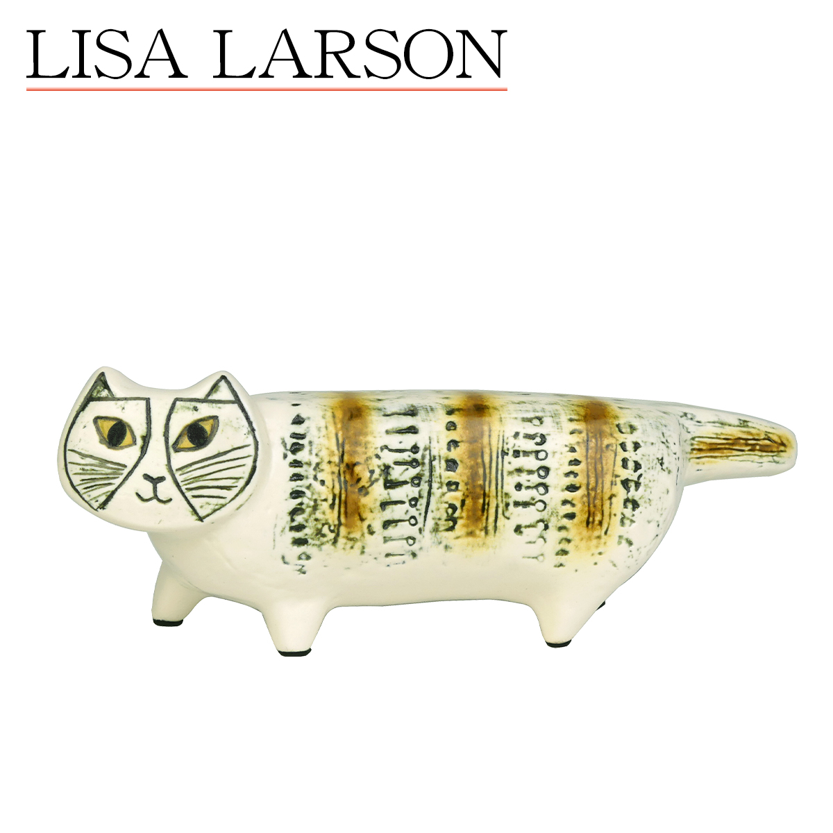 Lisa Larson（リサラーソン） 【並行輸入品】リサラーソン 置物 猫