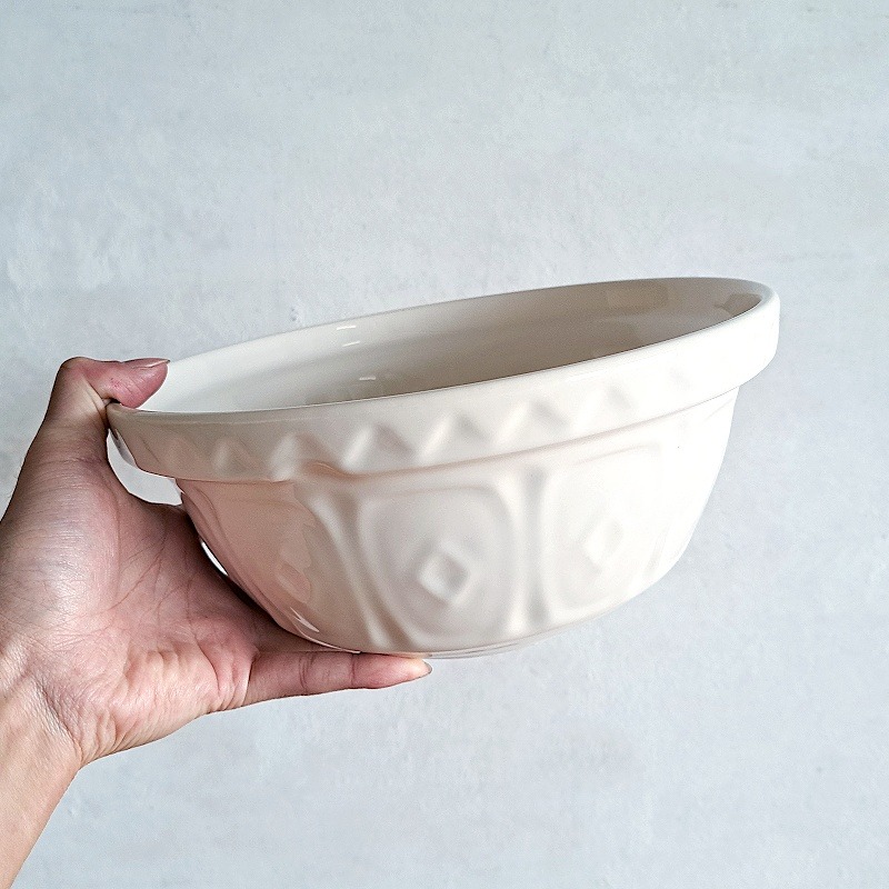 陶器製ボウル MASON CASH ケーン ミキシングボウル クリーム 24cm