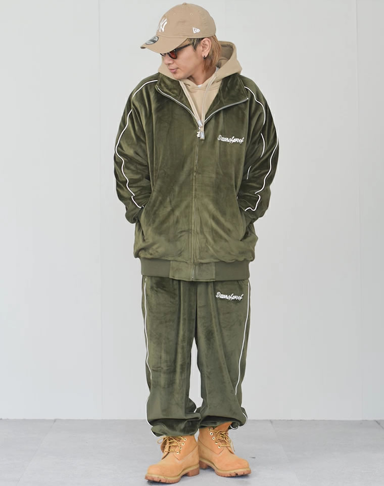 DOPE（ドープ） ベロア セットアップ ジャージ 上下 メンズ レディース