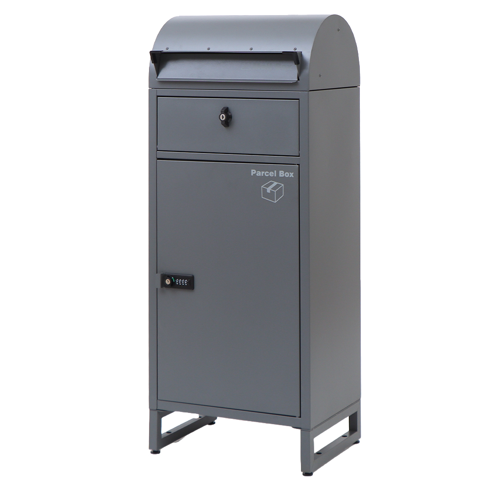 ヤマソロ 宅配ボックス 戸建 大型 ポスト 一体型 付き 屋外 後付け