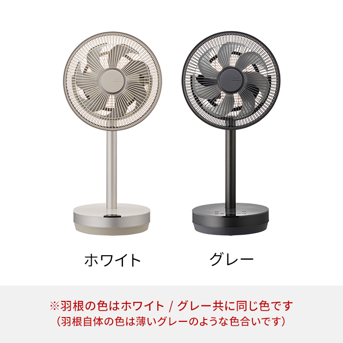 カモメファン ミニ 23cm FKLW-231B 扇風機 dc サーキュレーター